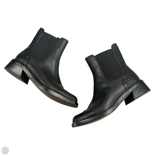 Boots Ankle Heels By Franco Sarto In Black, Size: 9