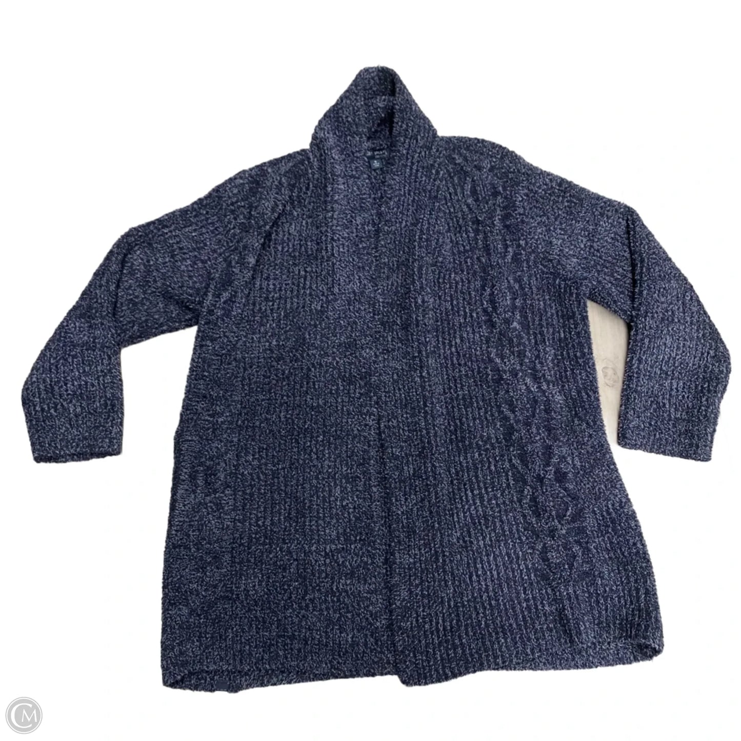 Sweater Cardigan By Barefoot Dreams In Blue, Size: M