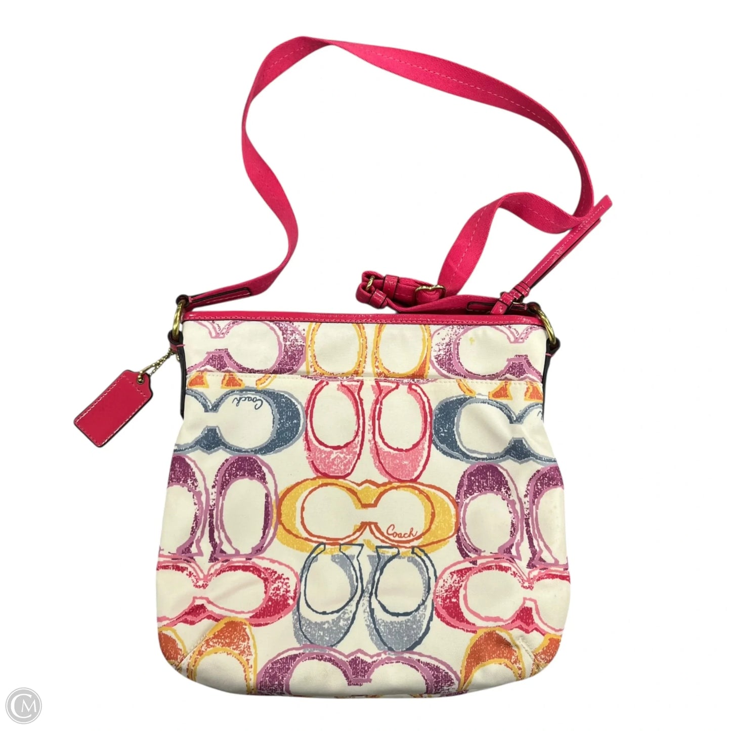 Crossbody Designer By Coach, Size: Medium