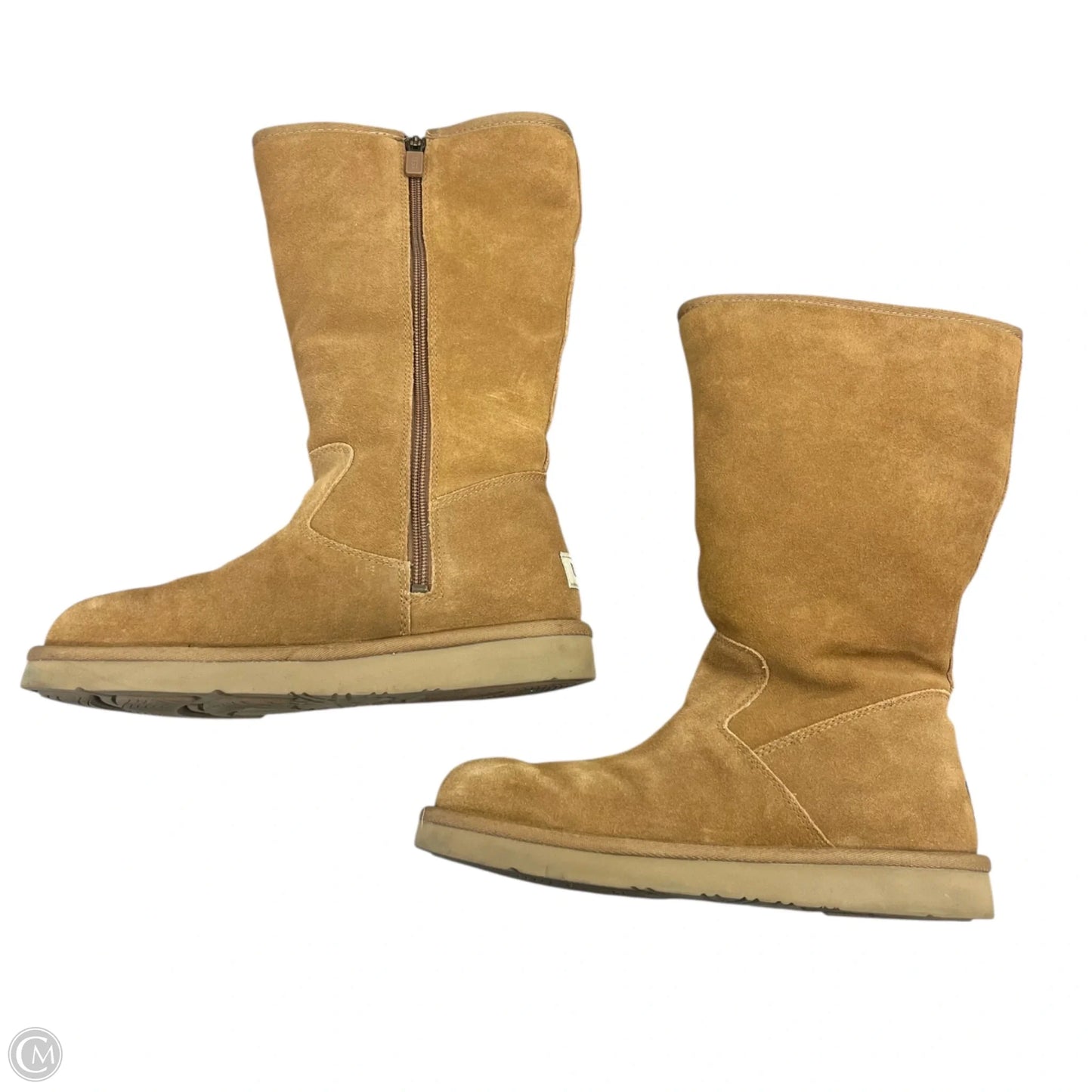 Boots Designer By Ugg In Beige, Size: 8