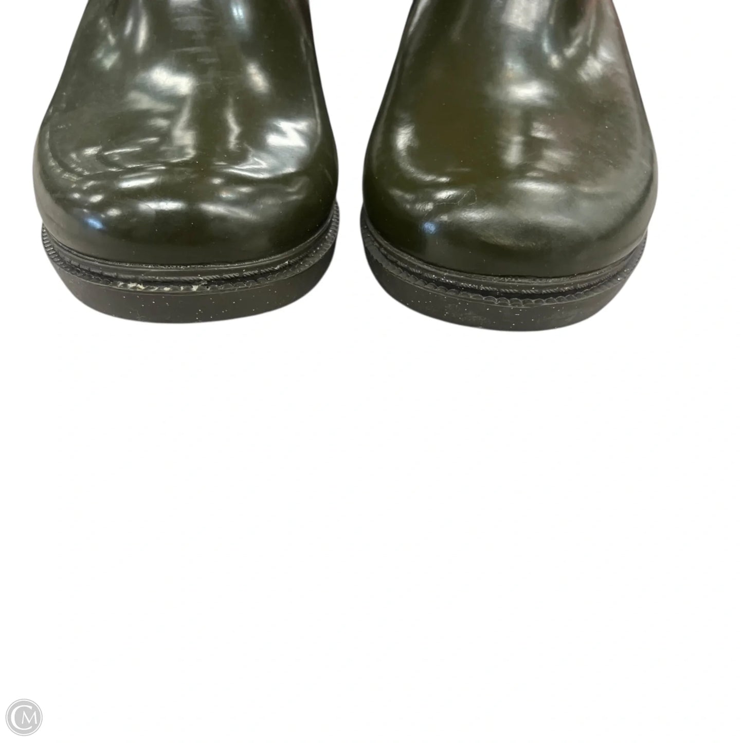 Boots Designer By Coach In Green, Size: 7