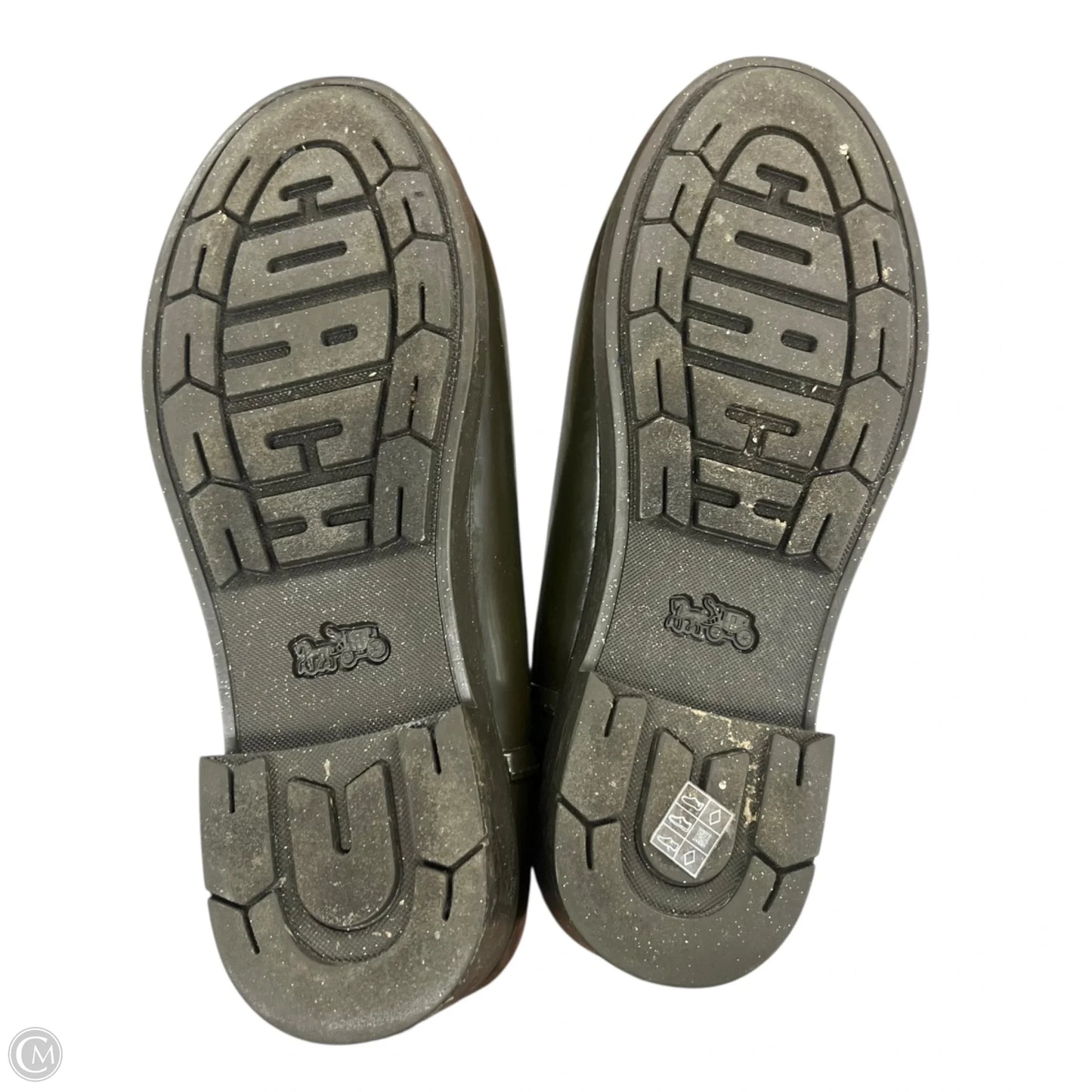 Boots Designer By Coach In Green, Size: 7