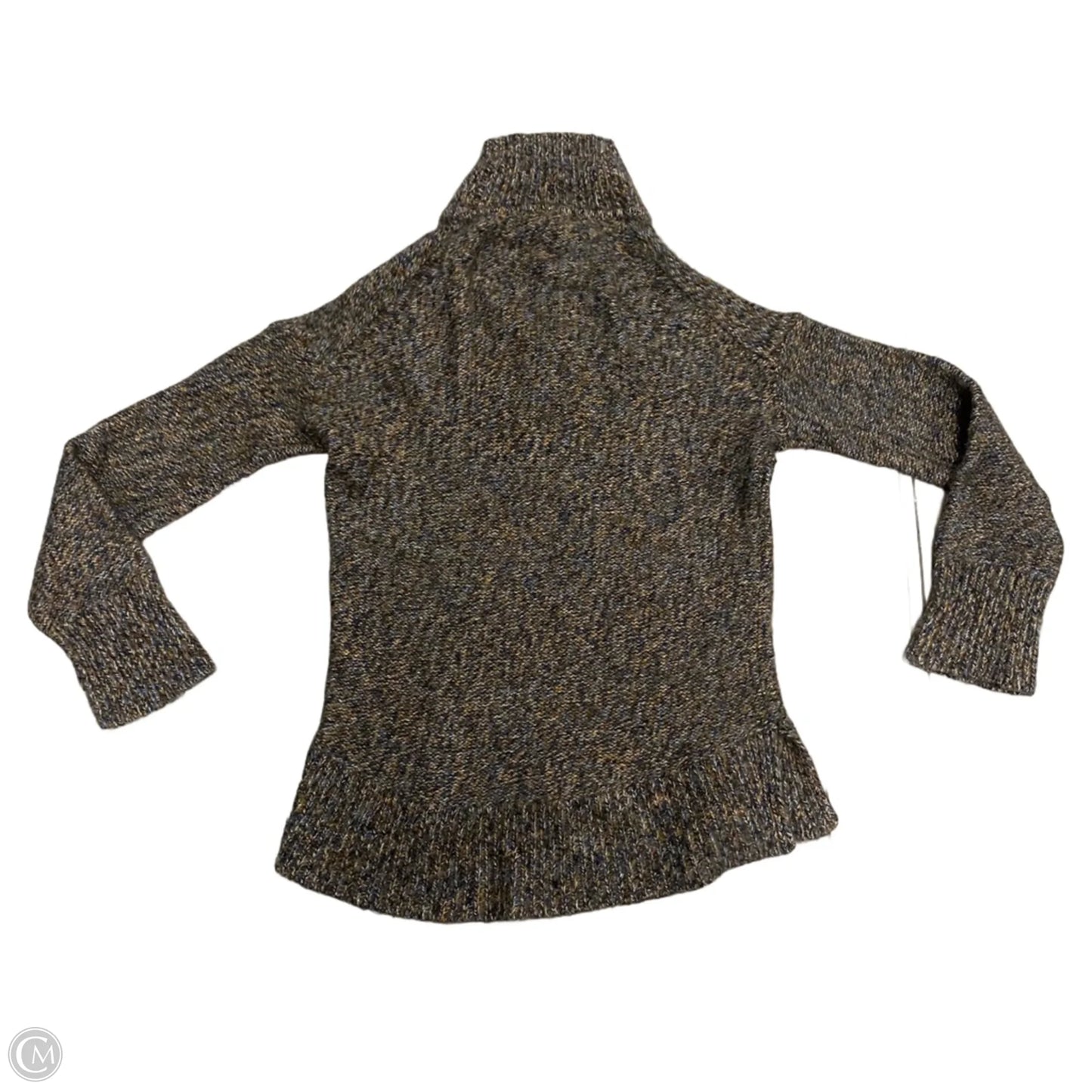 Sweater By Theory In Blue & Tan, Size: S