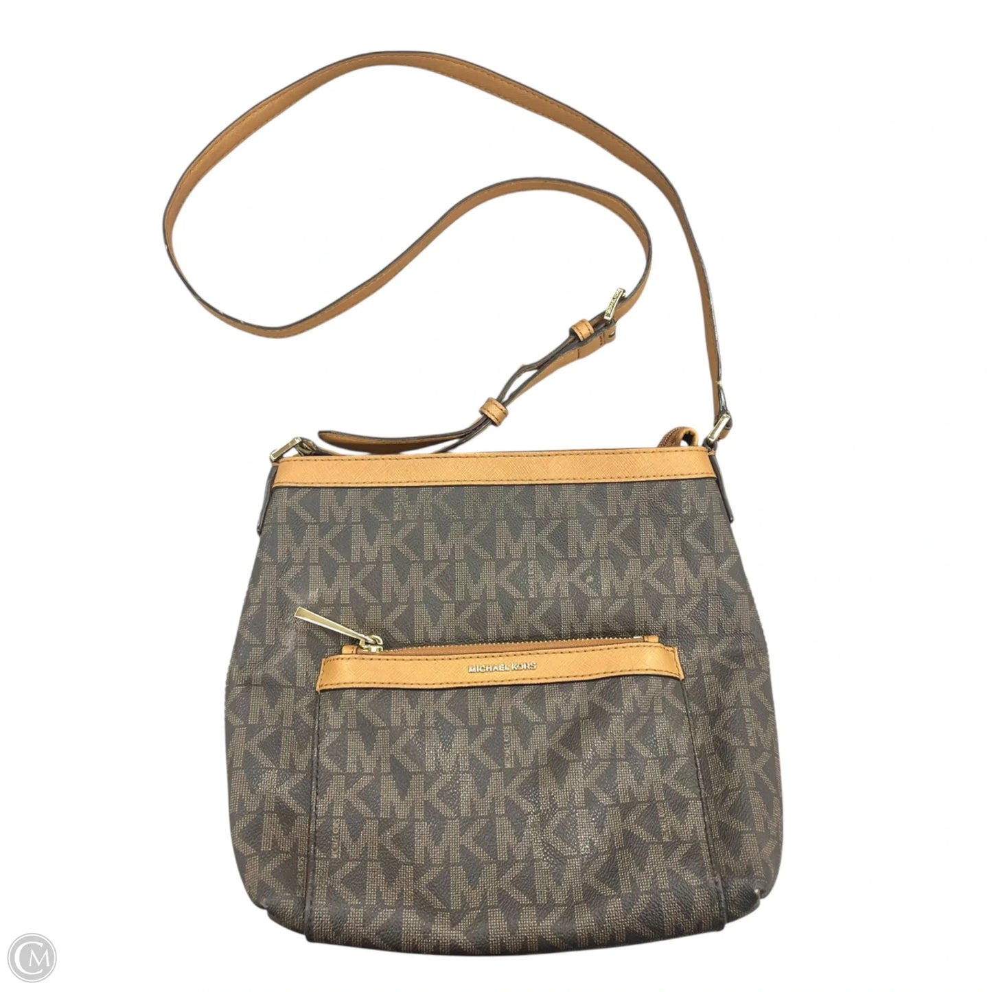 Crossbody Designer By Michael Kors, Size: Medium