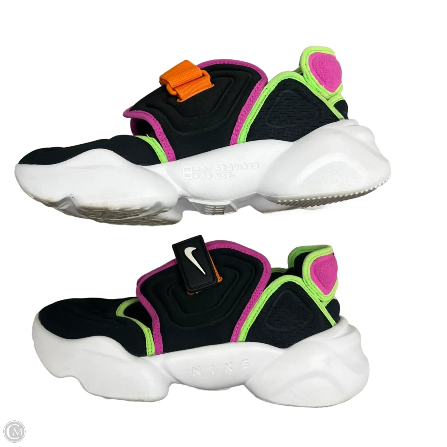 Shoes Sneakers By Nike In Green & Pink, Size: 7.5