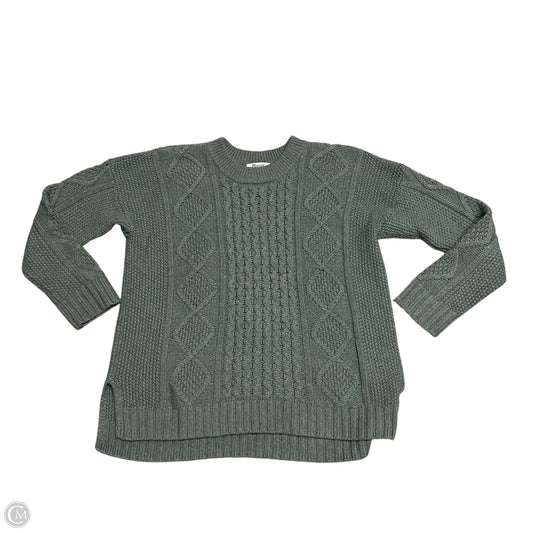 Sweatshirt Collar By Madewell In Green, Size: M