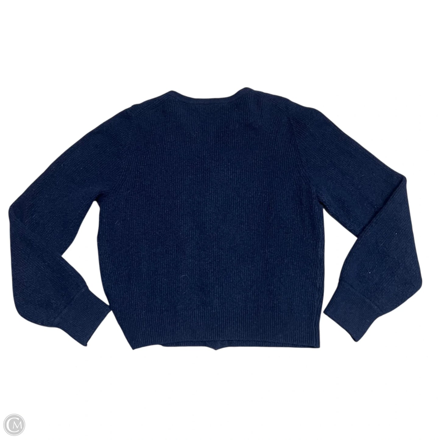 Sweater Cardigan By J. Crew In Navy, Size: L