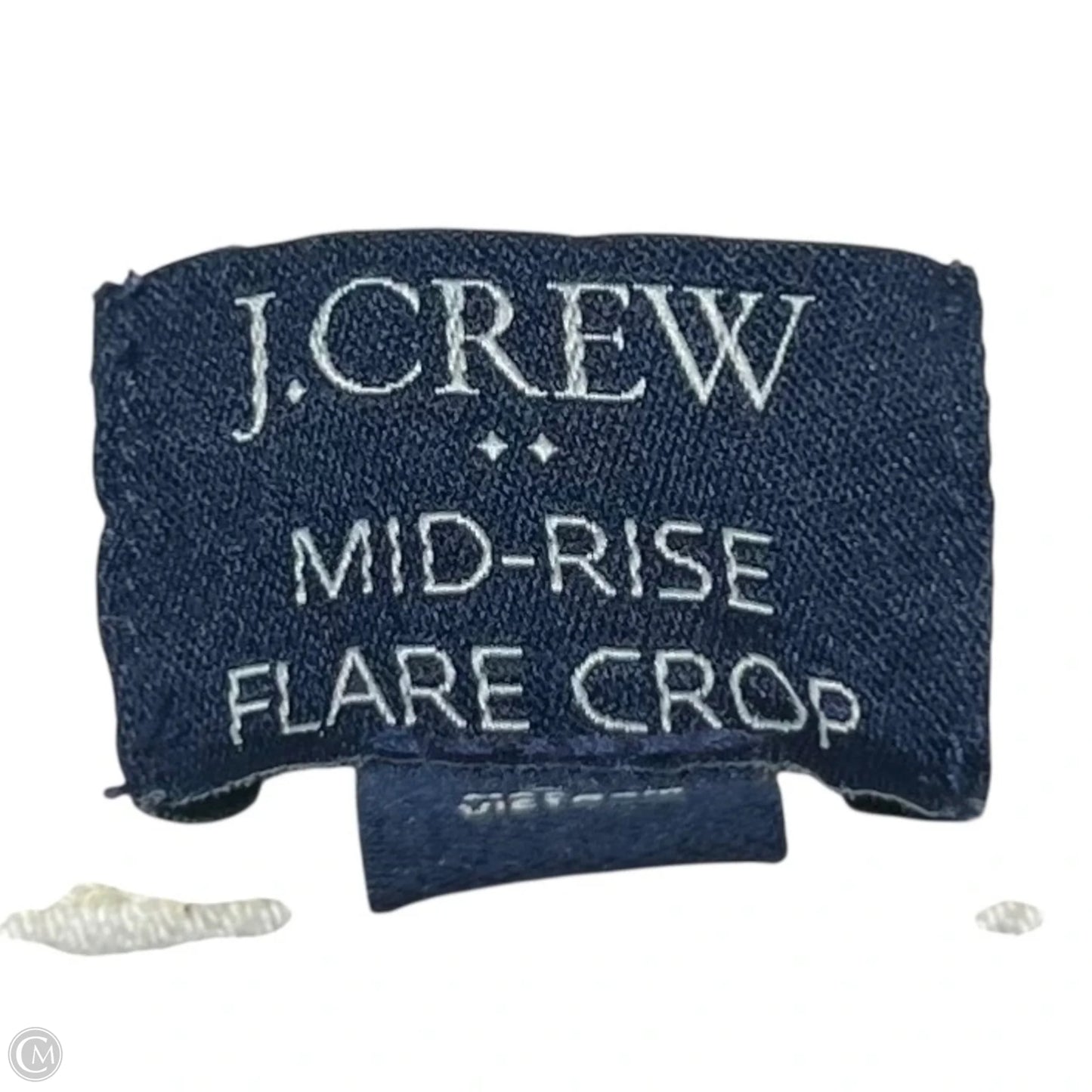 Jeans Cropped By J. Crew In Cream, Size: 12