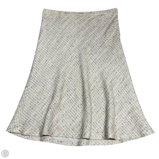 Skirt Maxi By Ann Taylor In Cream, Size: 14