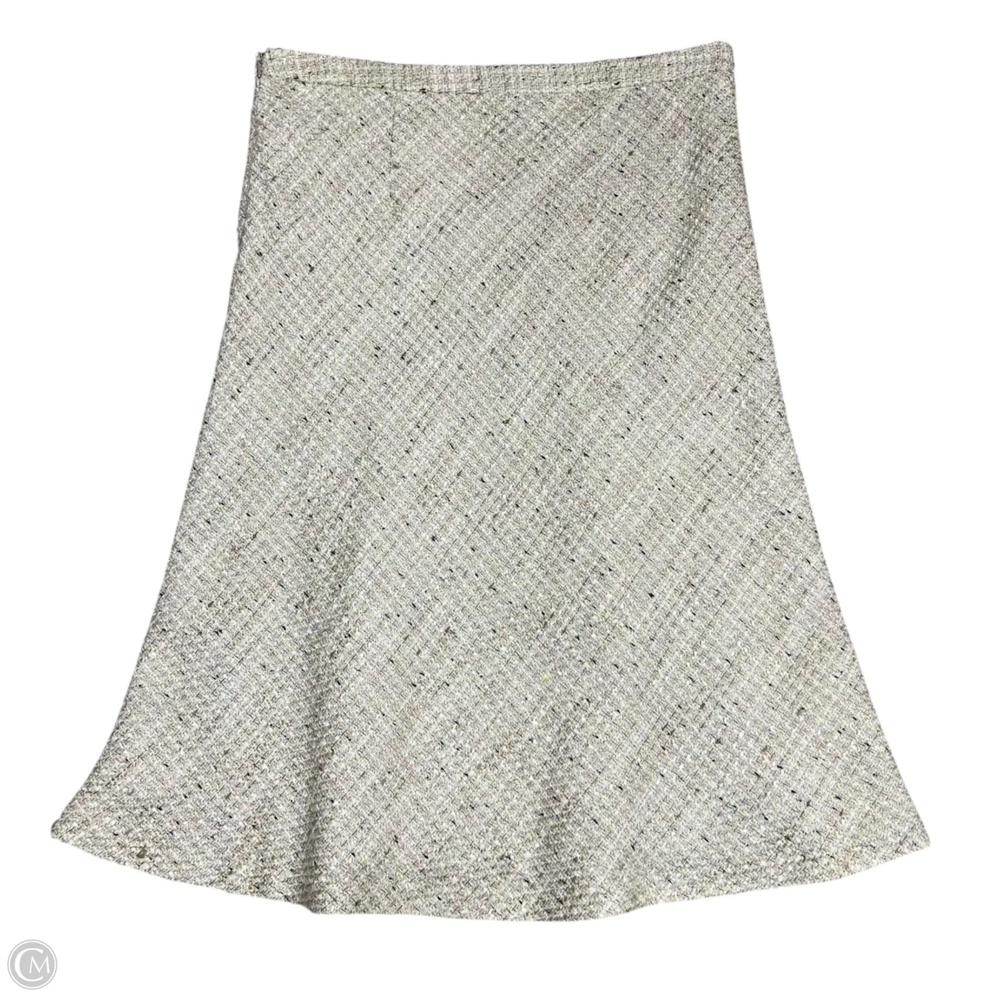 Skirt Maxi By Ann Taylor In Cream, Size: 14