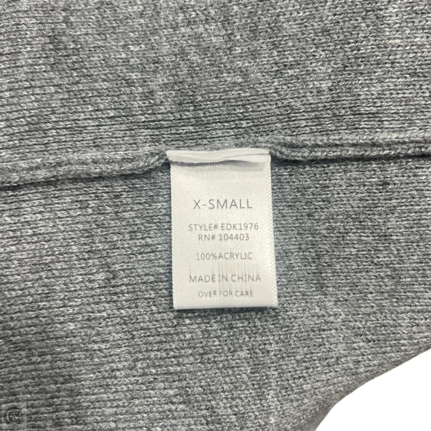 Sweater By Evidnt In Grey, Size: Xs