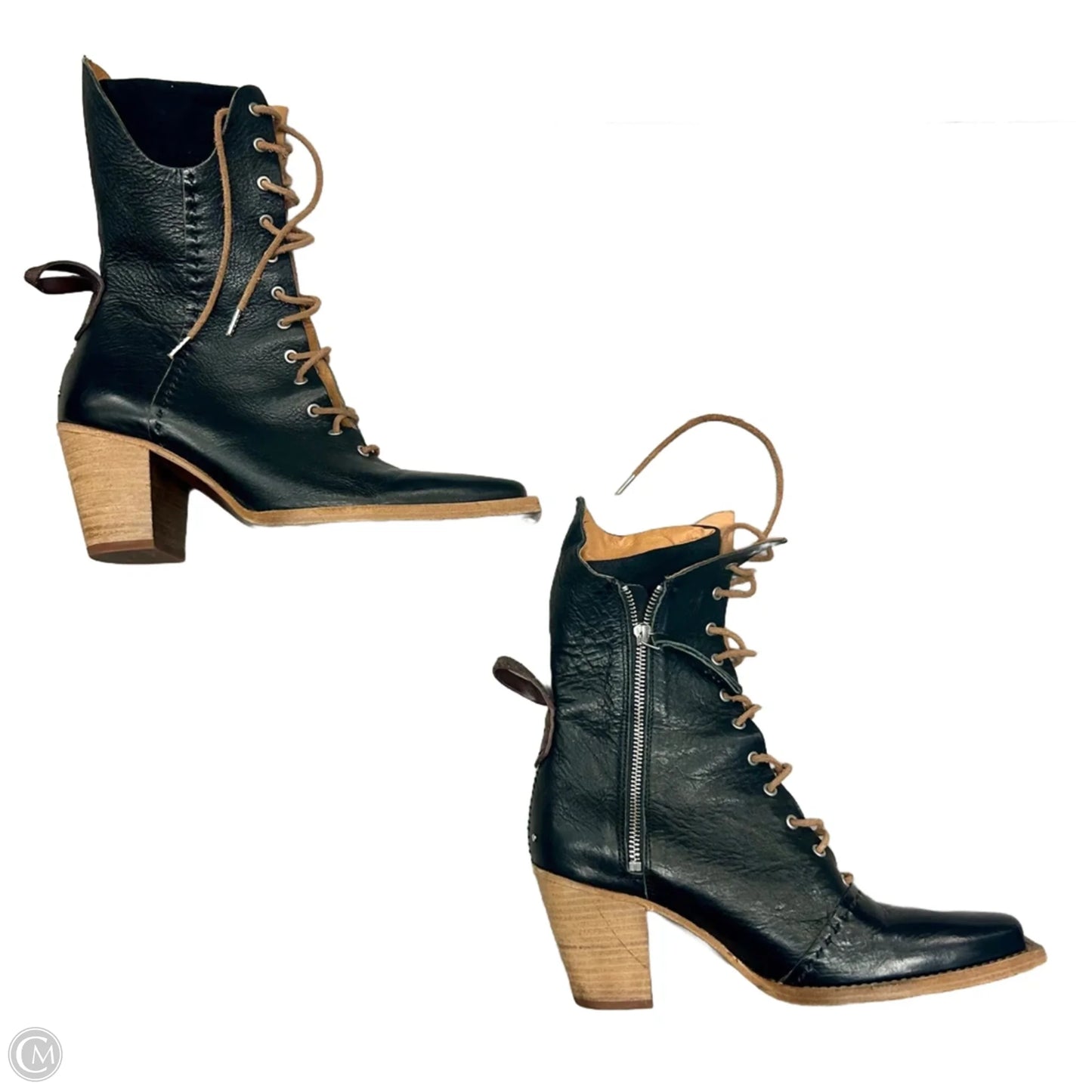 Boots Combat By We The Free In Black & Tan, Size: 8