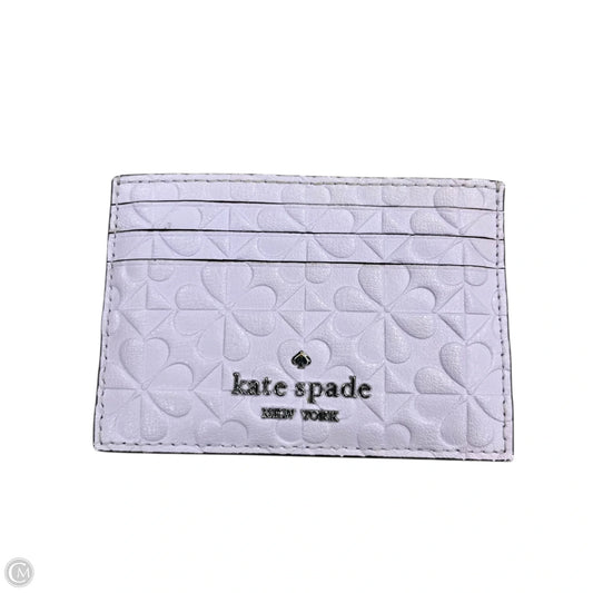 Id/card Holder Designer By Kate Spade, Size: Small