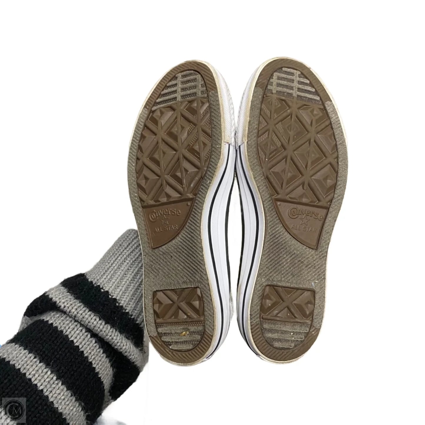 Shoes Sneakers By Converse In Gold, Size: 7