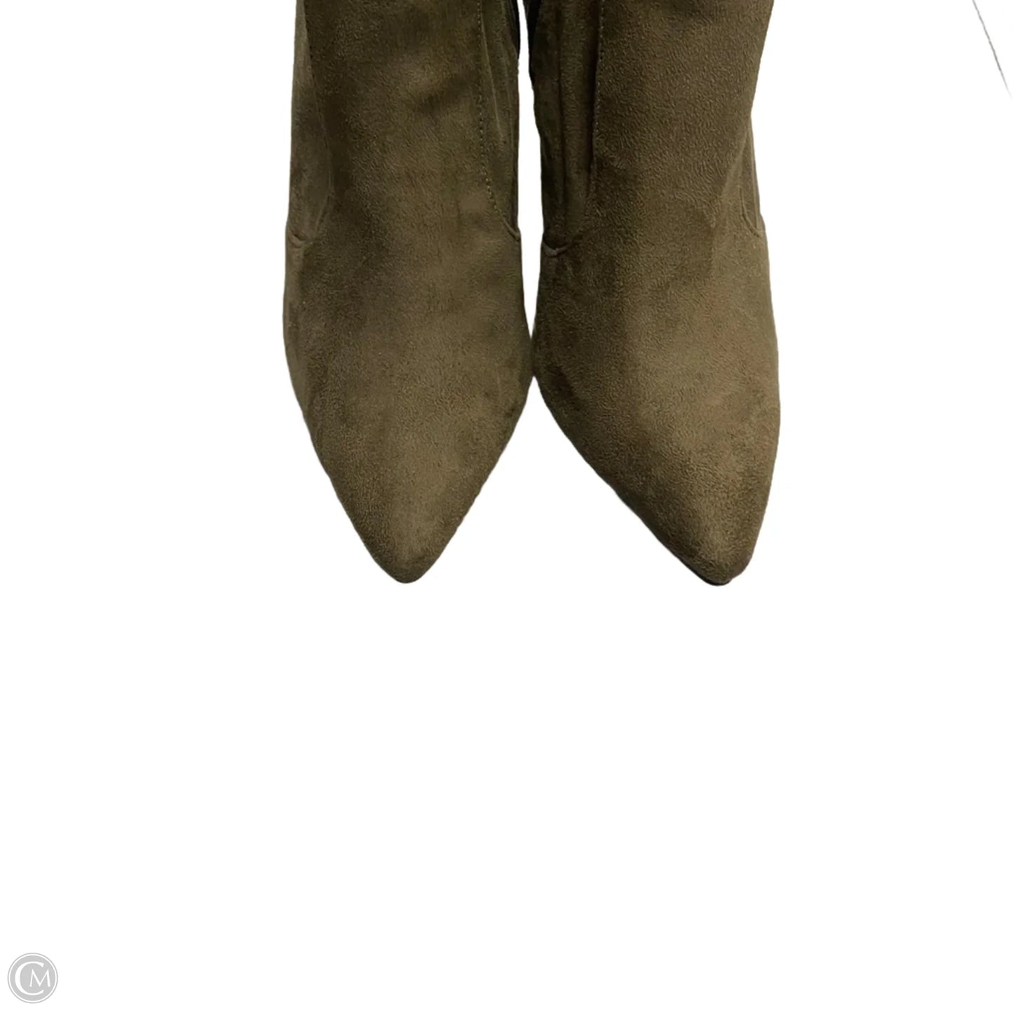 Boots Over-the-knee Heels By Cape Robbin In Green, Size: 7.5