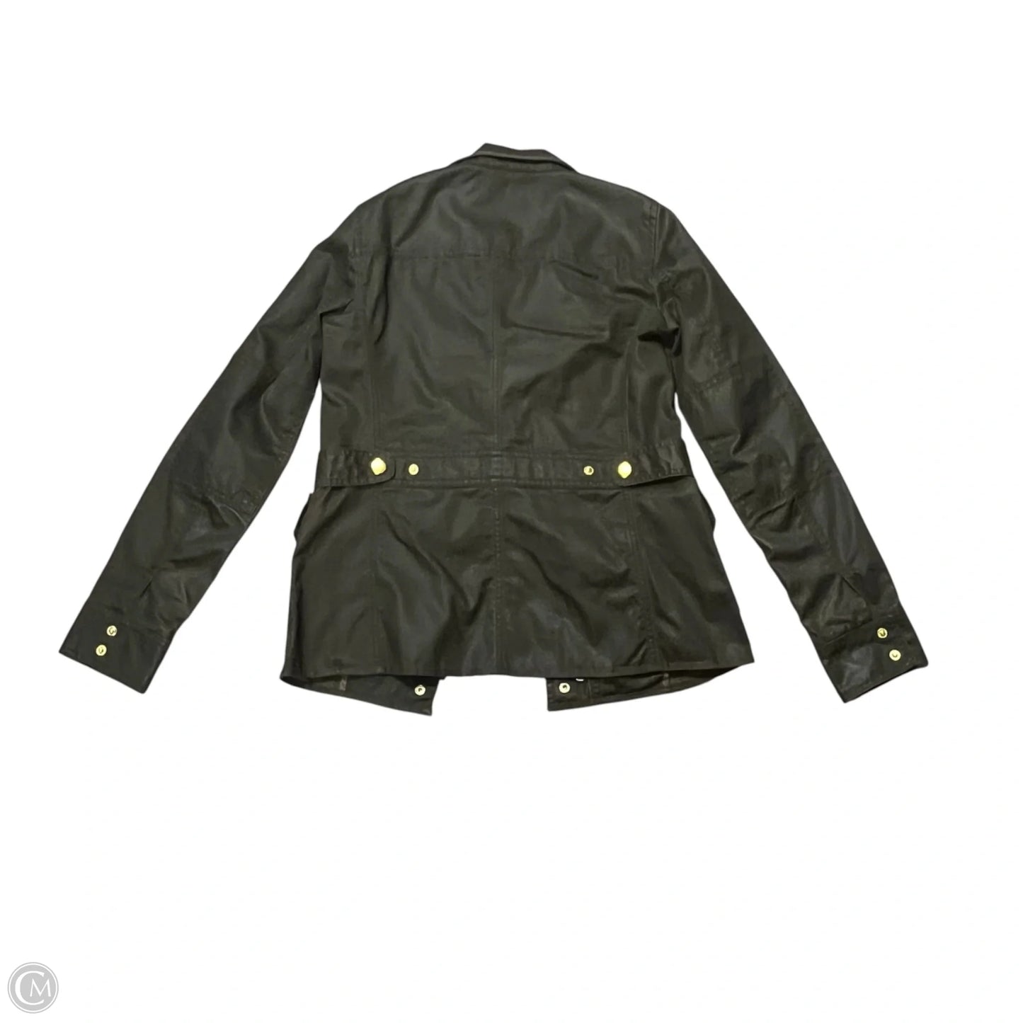 Jacket Windbreaker By J. Crew In Green, Size: Xxs