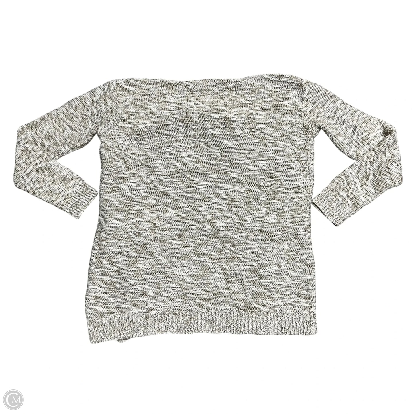 Sweater Cardigan By Bp In Tan & White, Size: S