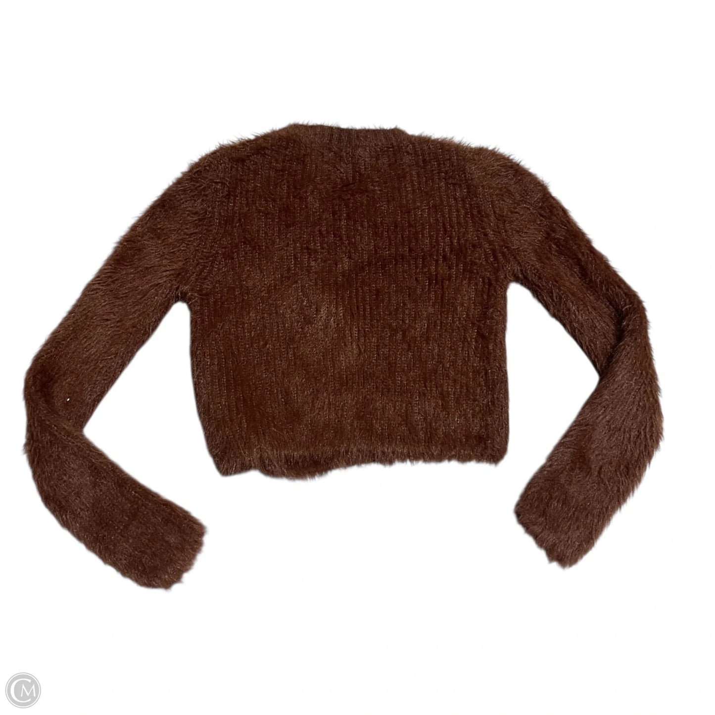 Sweater Cardigan By Zara In Brown, Size: S