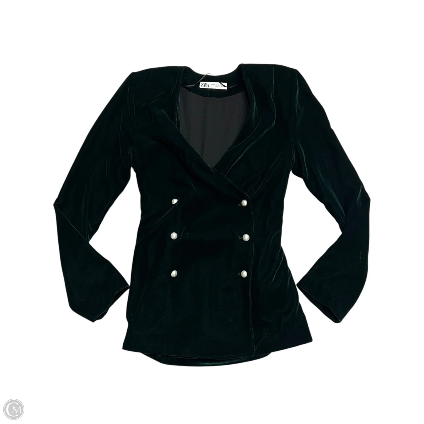 Dress Party Short By Zara In Green, Size: Xs