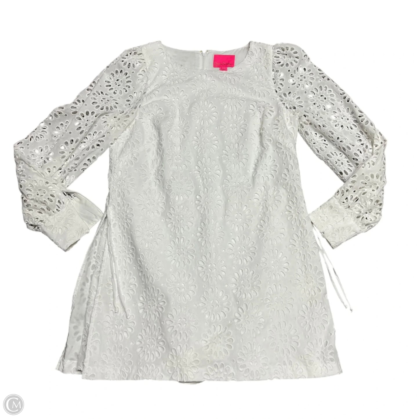 Dress Designer By Lilly Pulitzer In White, Size: M