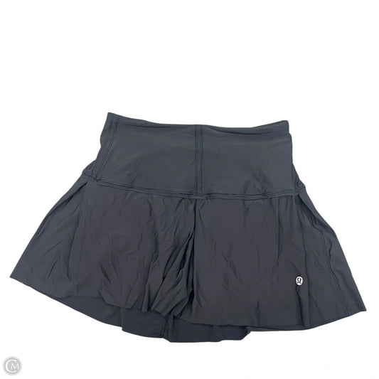 Athletic Skort By Lululemon In Black, Size: 2