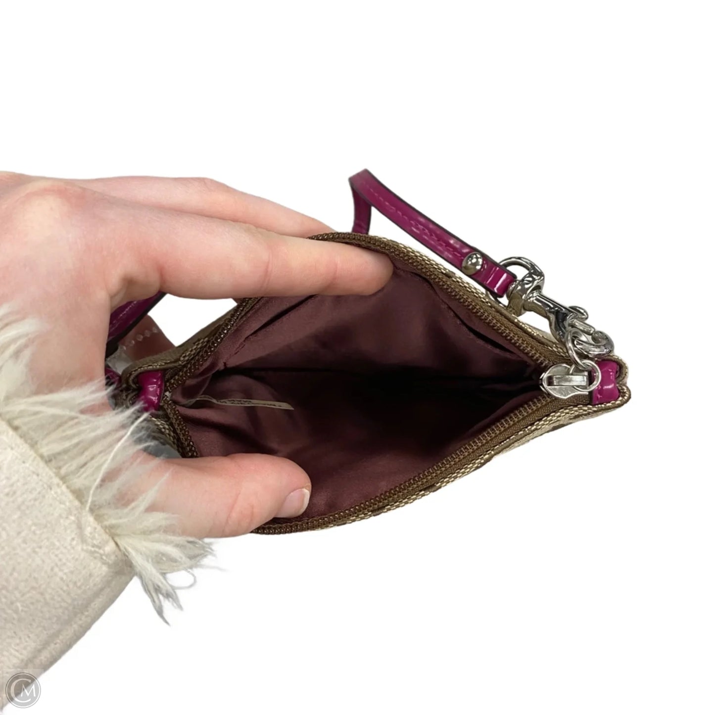 Wristlet Designer By Coach, Size: Small