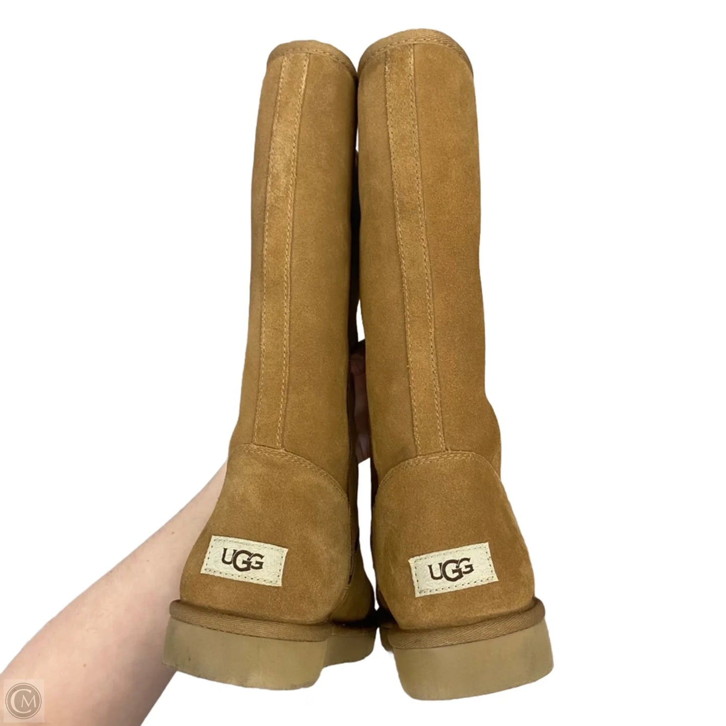 Boots Designer By Ugg In Tan, Size: 8