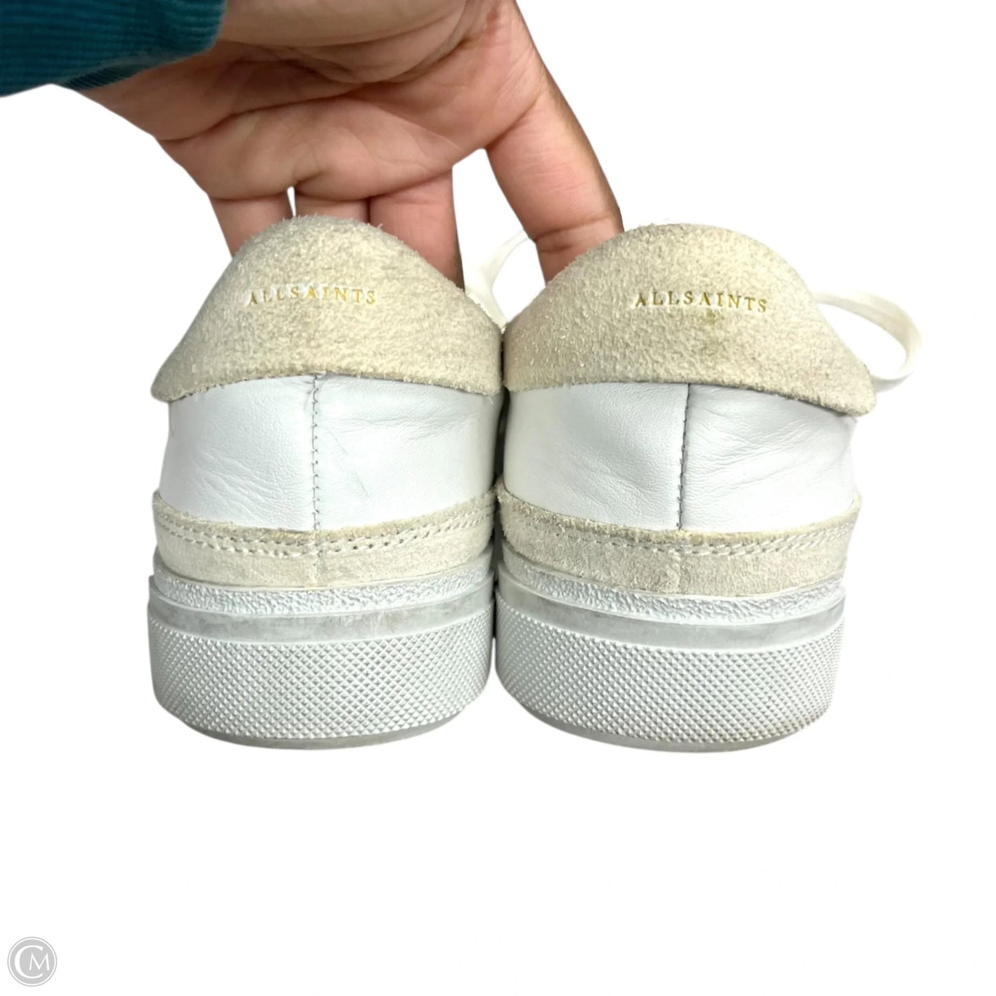 Shoes Designer By All Saints In White, Size: 10