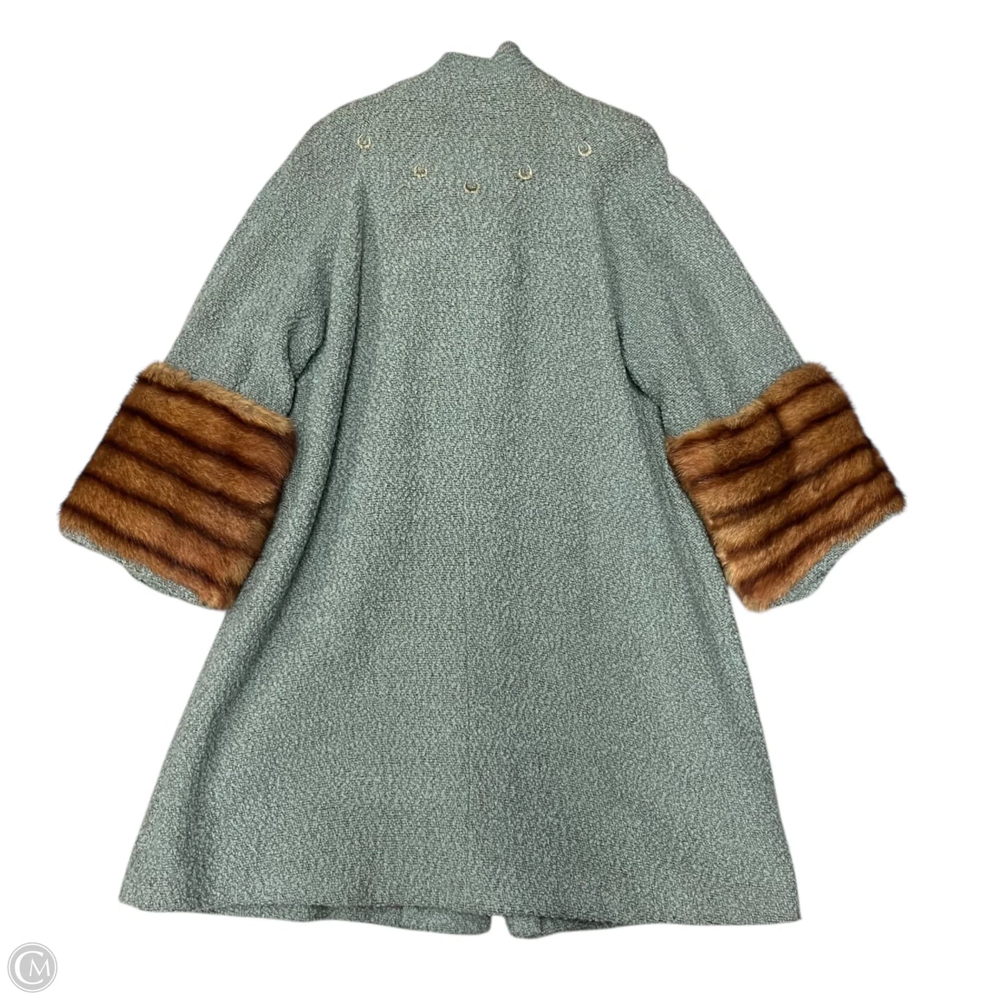 Coat Peacoat By Findlay Exclusives In Brown & Green, Size: S