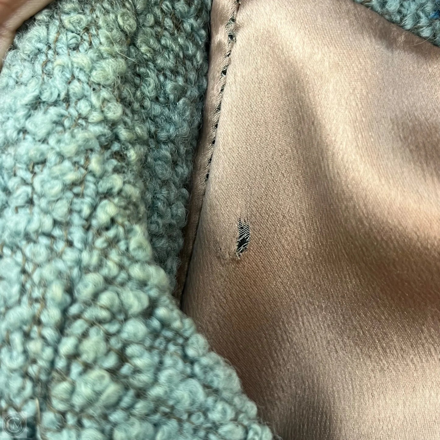 Coat Peacoat By Findlay Exclusives In Brown & Green, Size: S