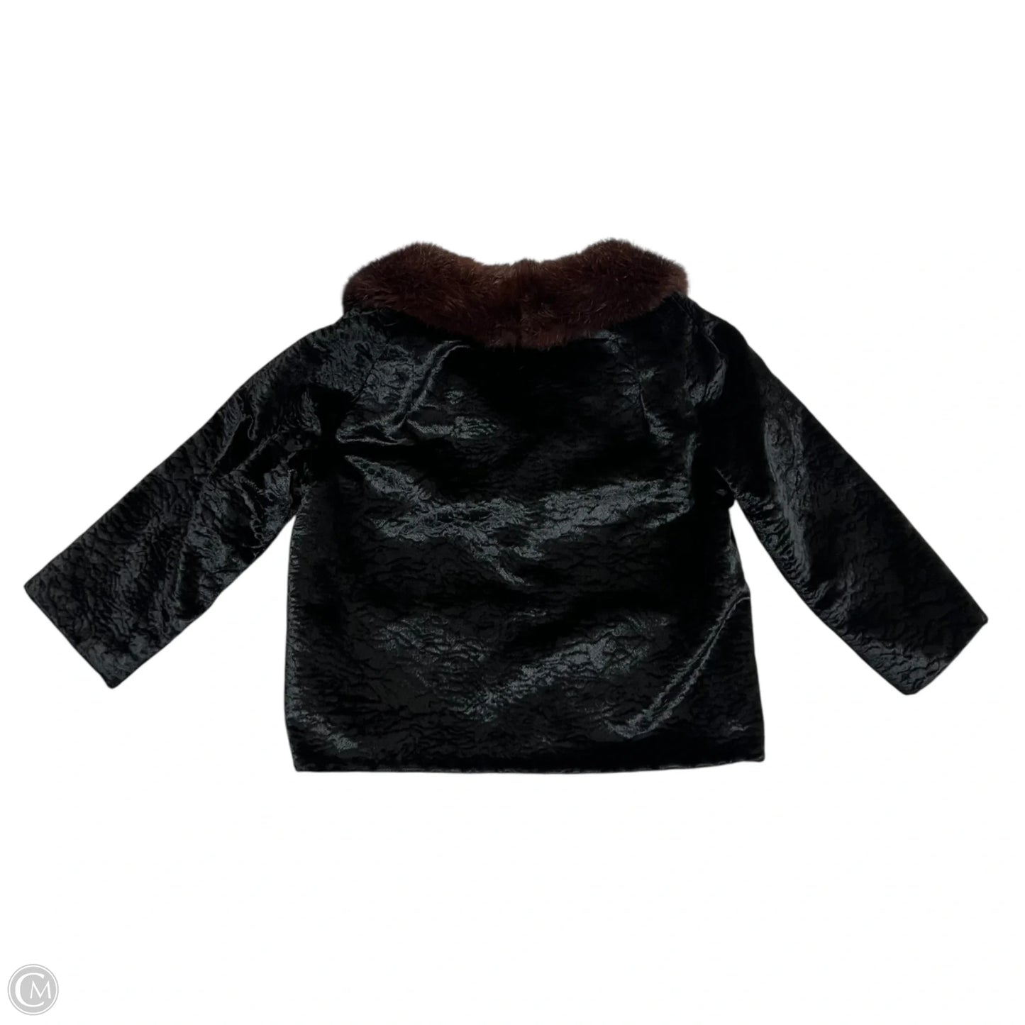 Jacket Other By Franklin Simon In Black & Brown, Size: S