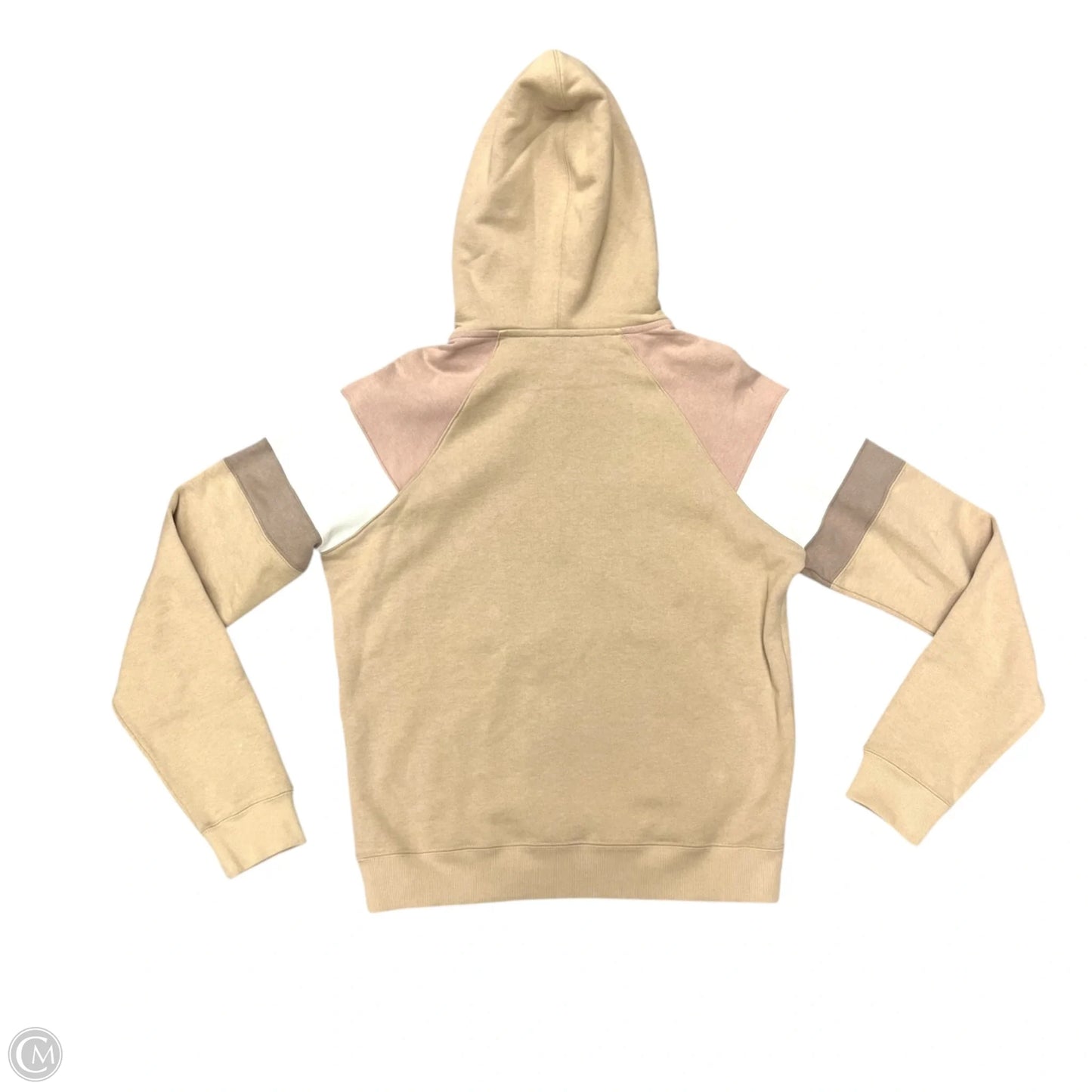 Sweatshirt Luxury Designer By Yves Saint Laurent In Tan & White, Size: M