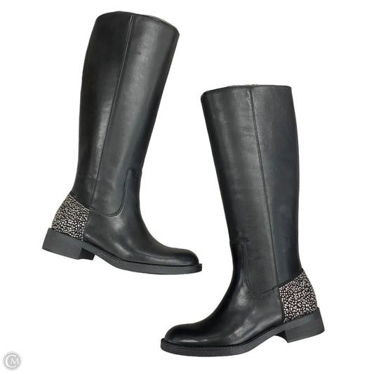 Boots Knee Heels By Enzo Angiolini In Black, Size: 7