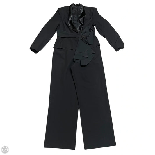 Jumpsuit By Adrianna Papell In Black, Size: L