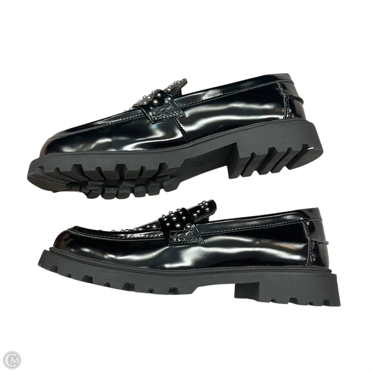 Shoes Heels Platform By Zara In Black, Size: 5.5