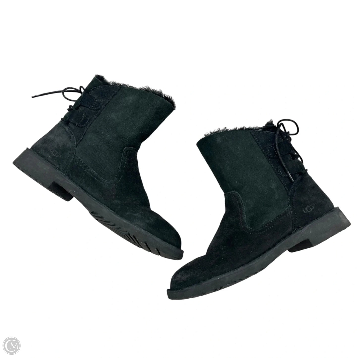 Boots Designer By Ugg In Black, Size: 6