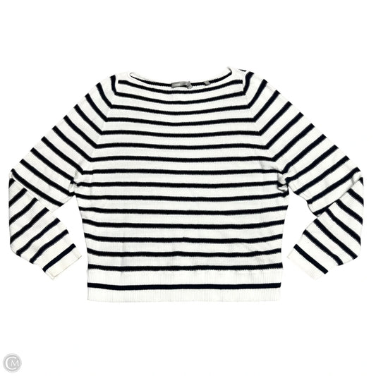 Sweater By Vince In Blue & White, Size: S