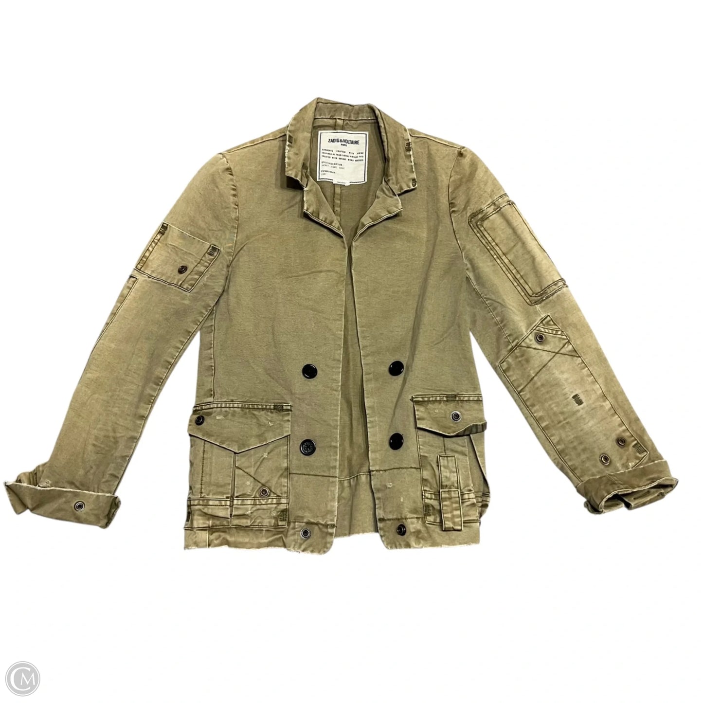 Jacket Utility By Zadig And Voltaire In Tan, Size: S