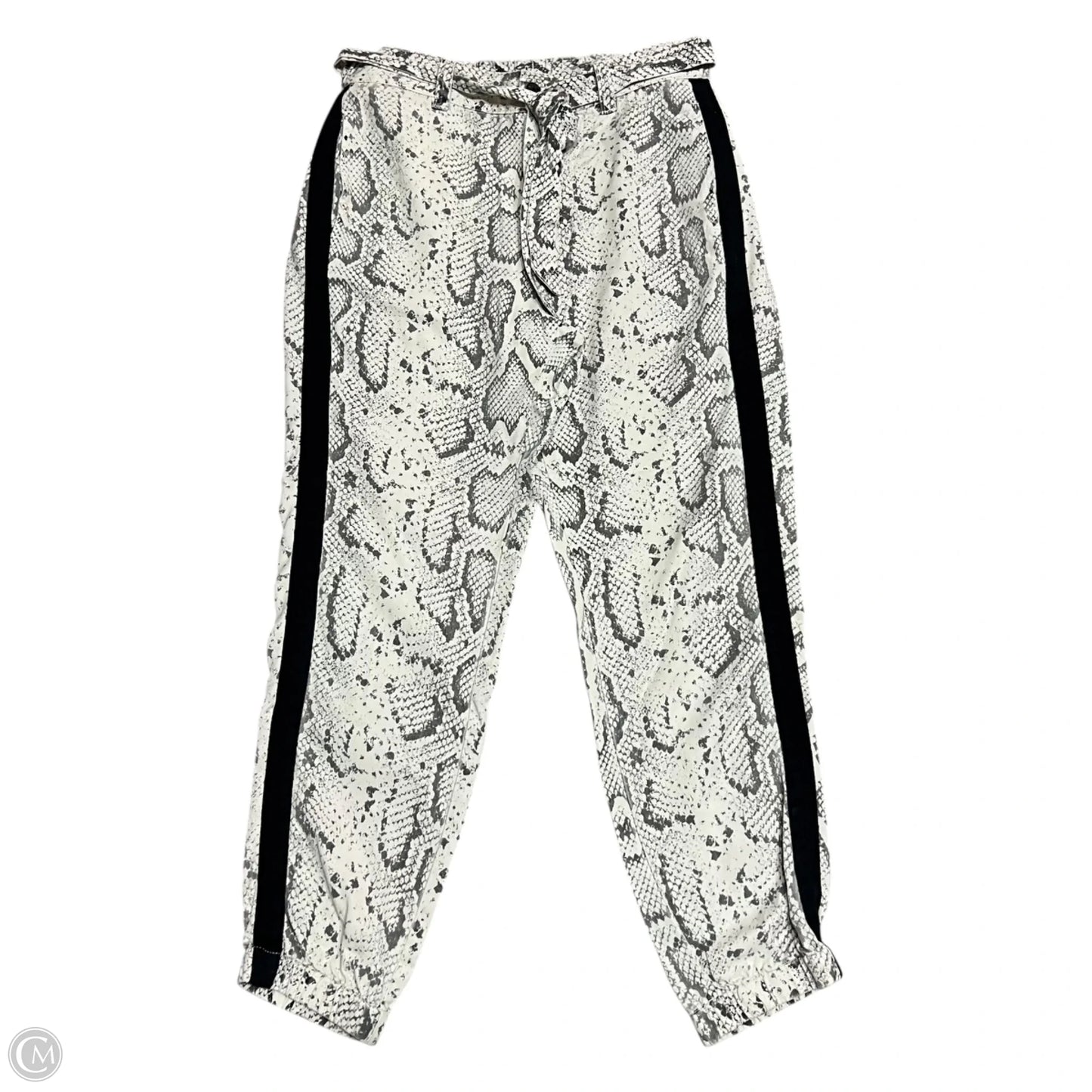 Pants Joggers By Pam + Gela In Snakeskin Print, Size: S