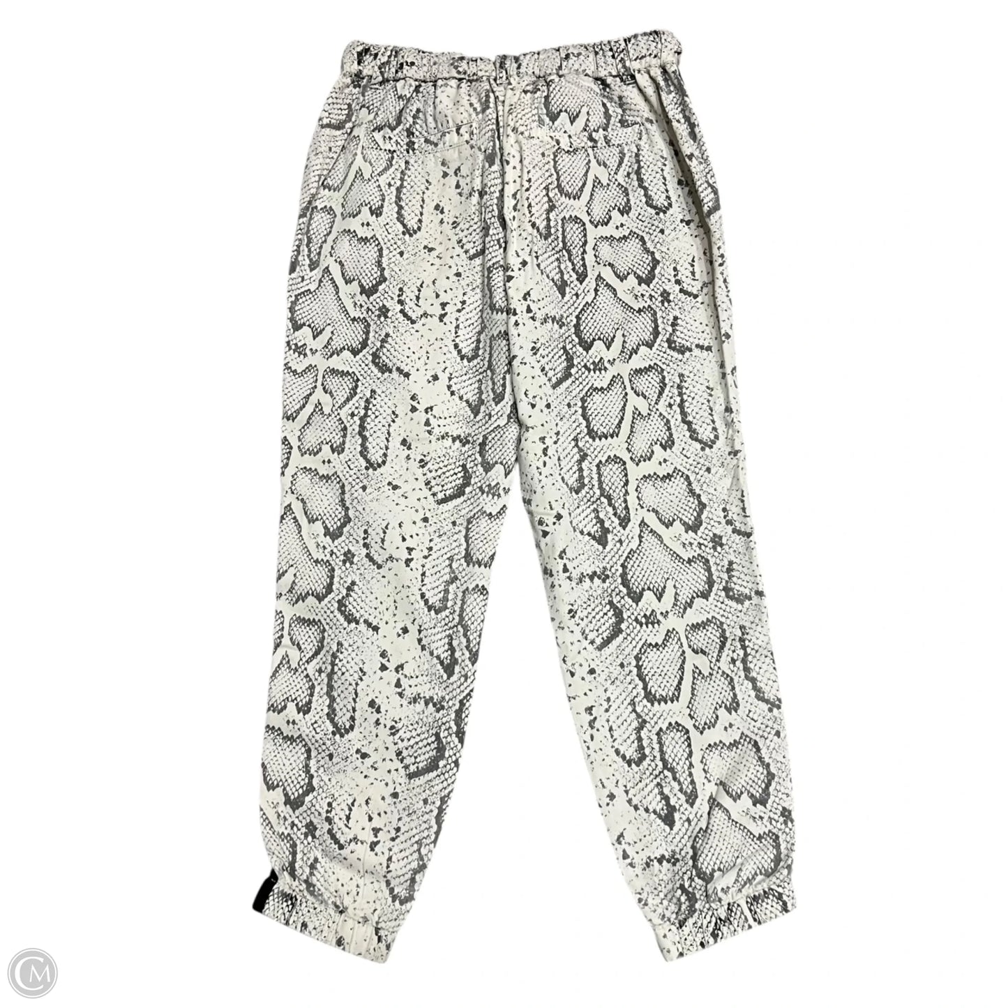 Pants Joggers By Pam + Gela In Snakeskin Print, Size: S
