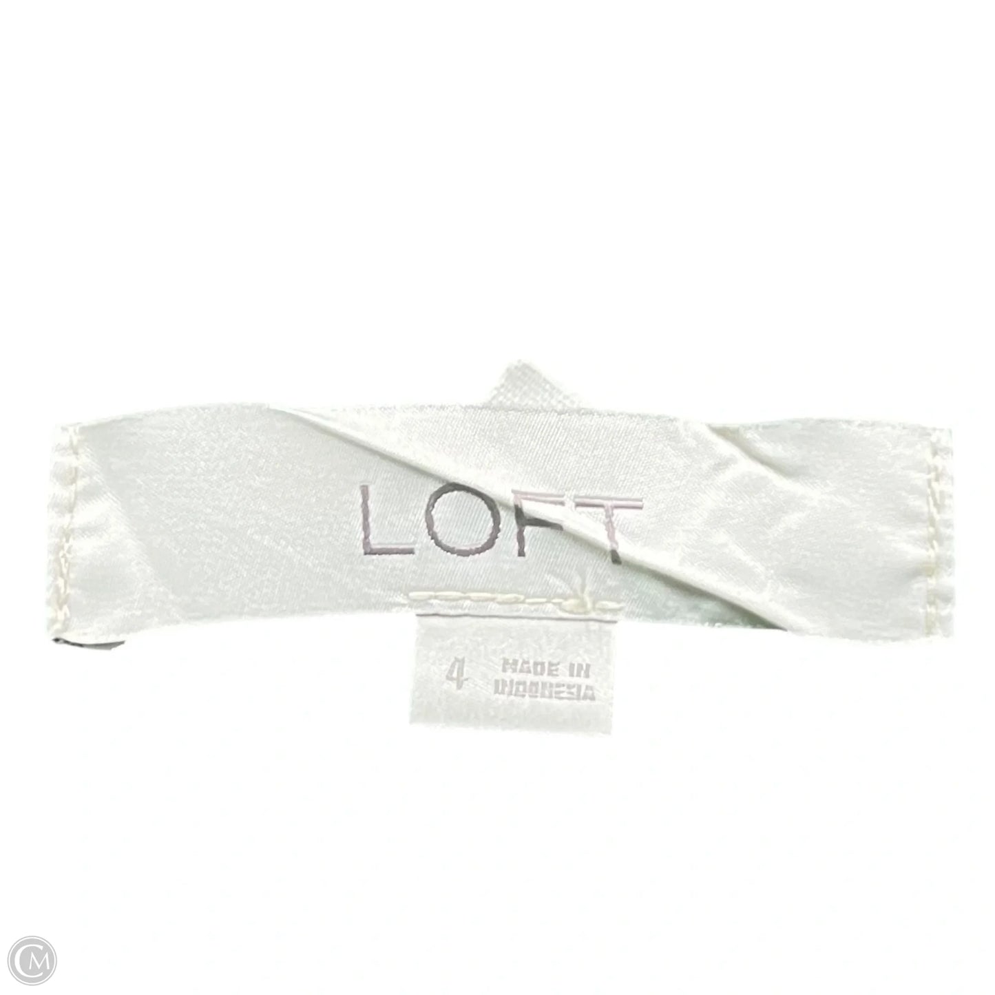 Dress Casual Maxi By Loft In Green Denim, Size: S