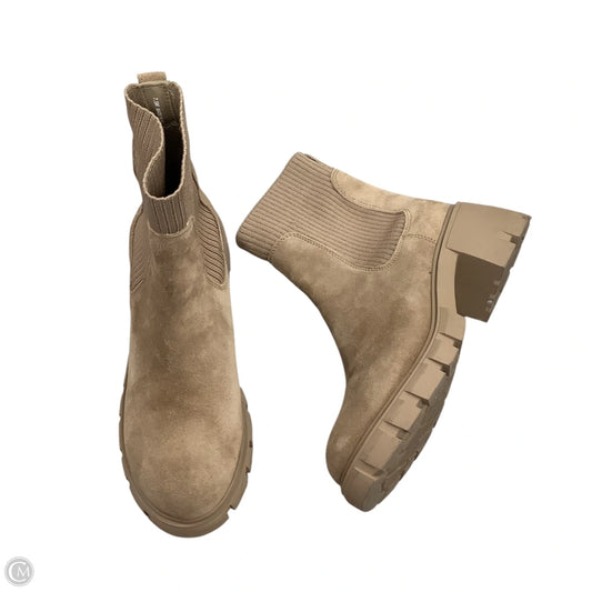 Boots Combat By Steve Madden In Beige, Size: 7.5