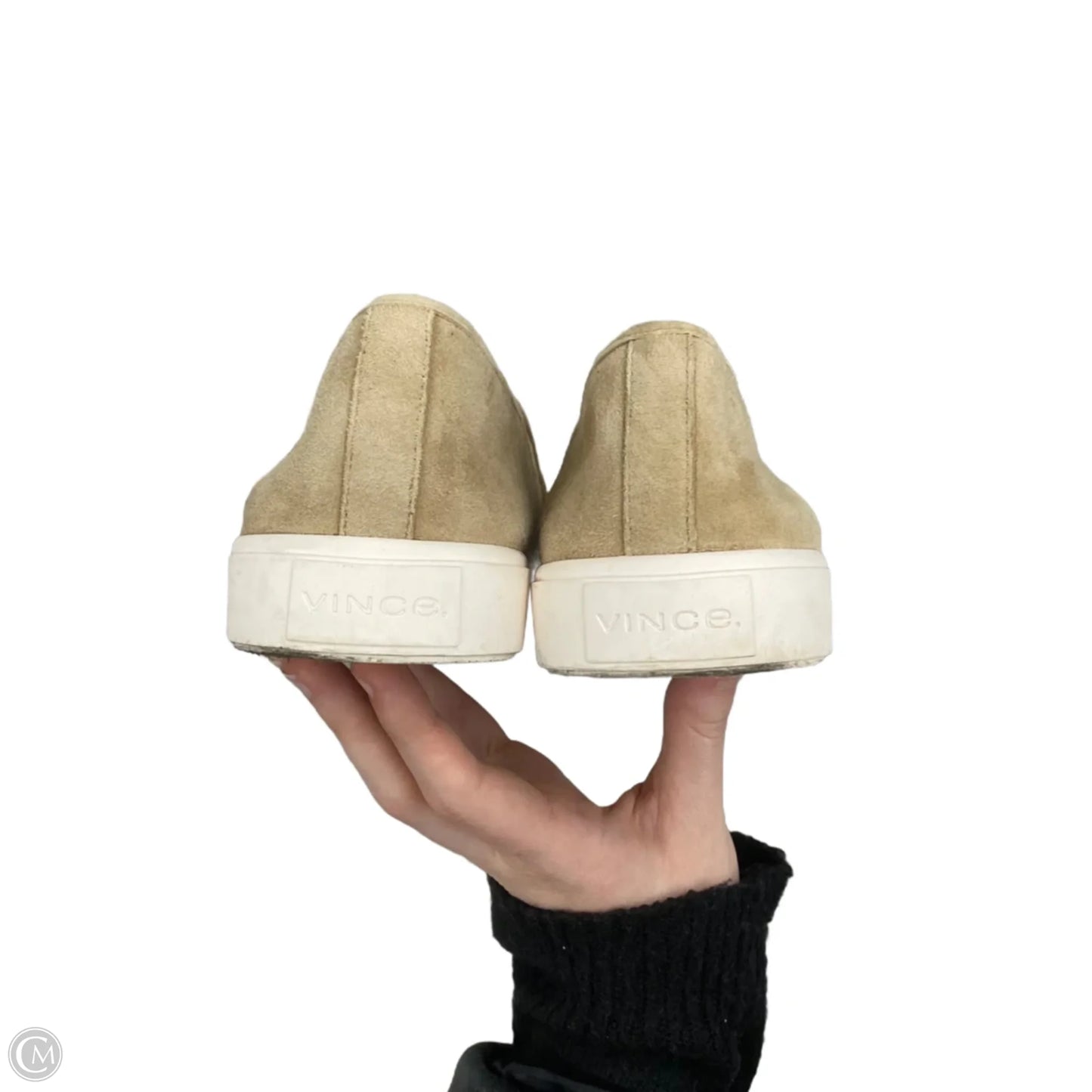 Shoes Flats By Vince In Tan, Size: 8