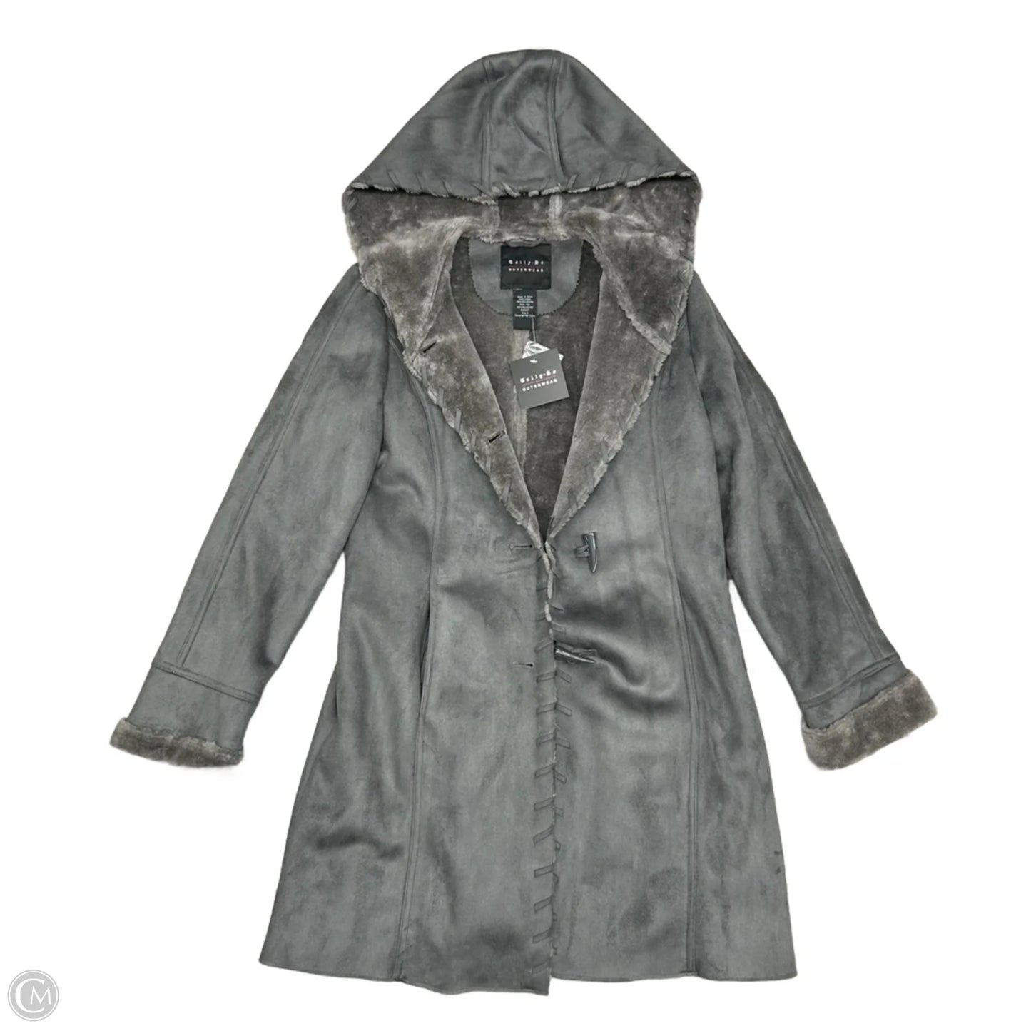 Coat Other By Tally Ho In Grey, Size: L