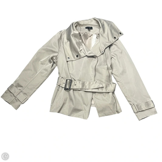 Coat Trench Coat By Eden Court In Tan, Size: Xl