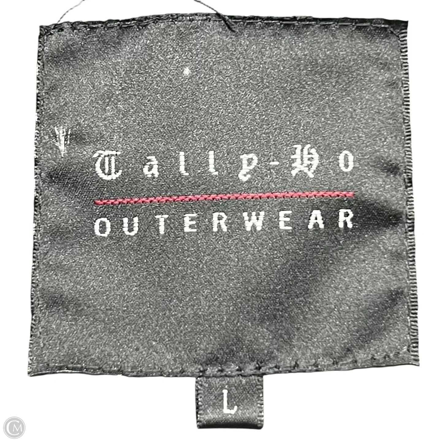 Coat Raincoat By Tally ho In Grey, Size: L