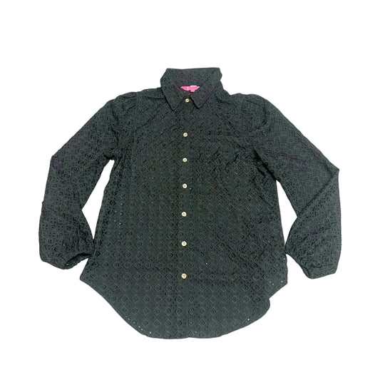 Top Long Sleeve Designer By Lilly Pulitzer In Black, Size: S