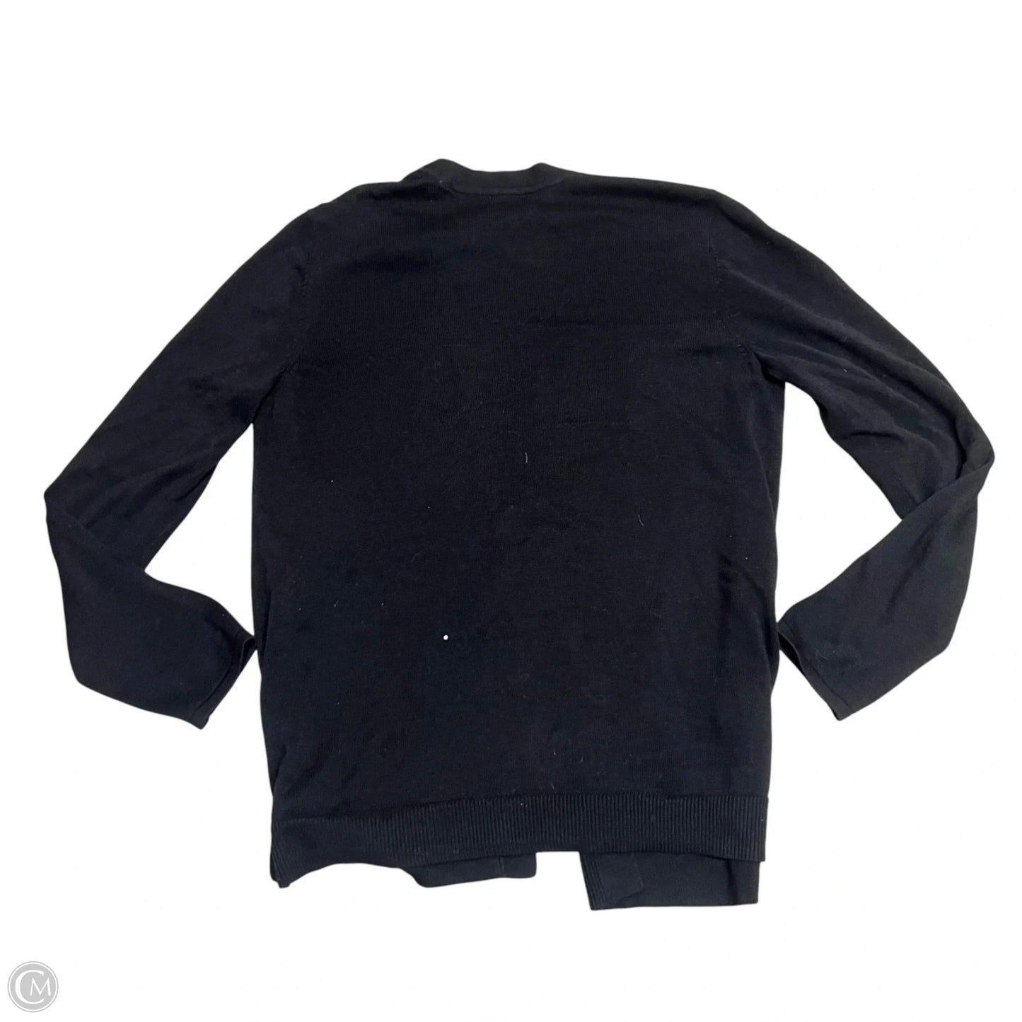 Sweater Cardigan By Croft And Barrow In Black, Size: M