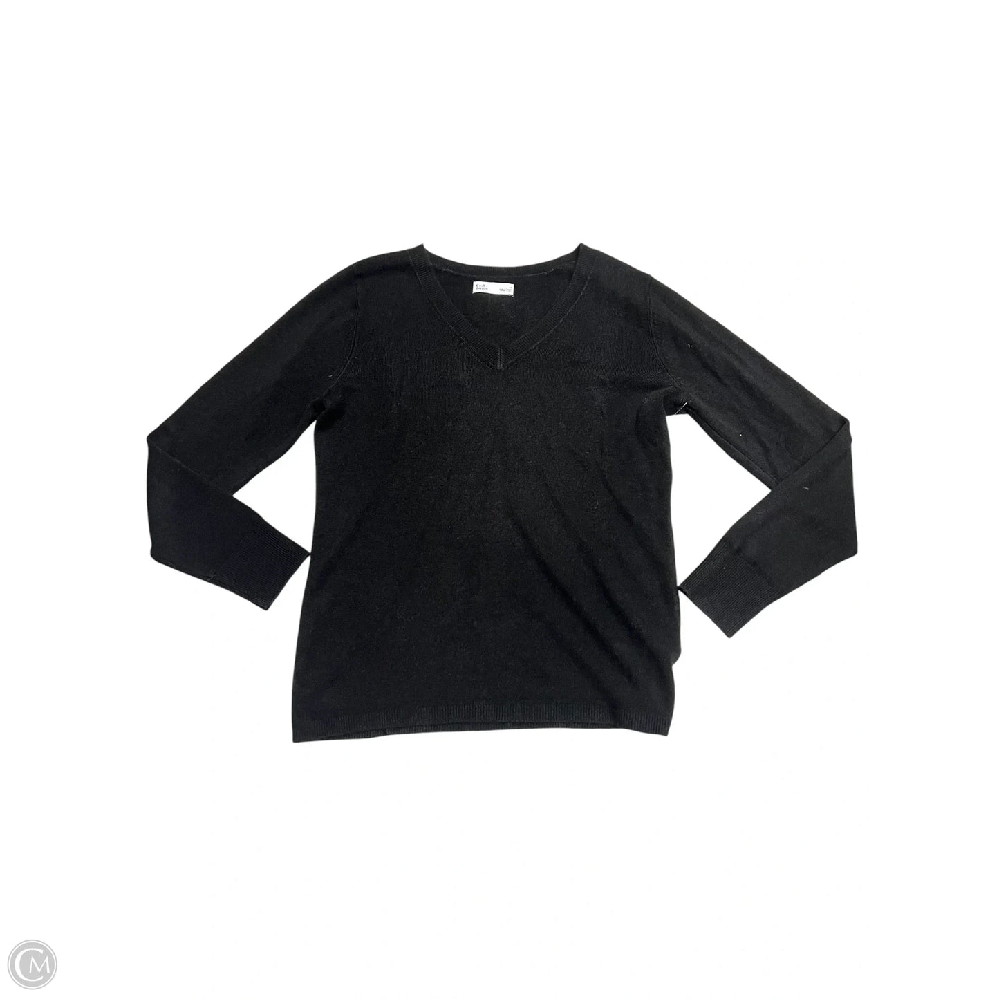 Sweater By Croft And Barrow In Black, Size: M