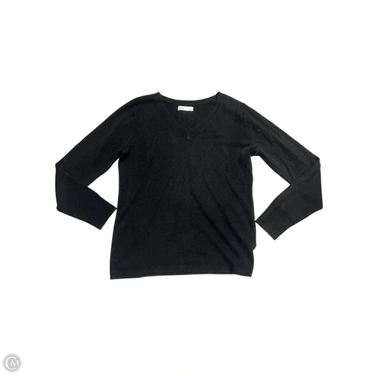 Sweater By Croft And Barrow In Black, Size: M